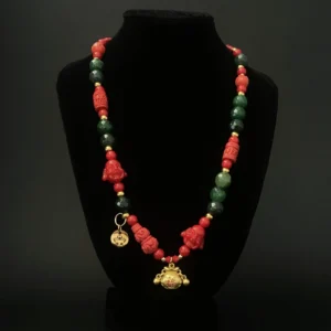 Collar Artesanal Happy Buda de la Prosperidad