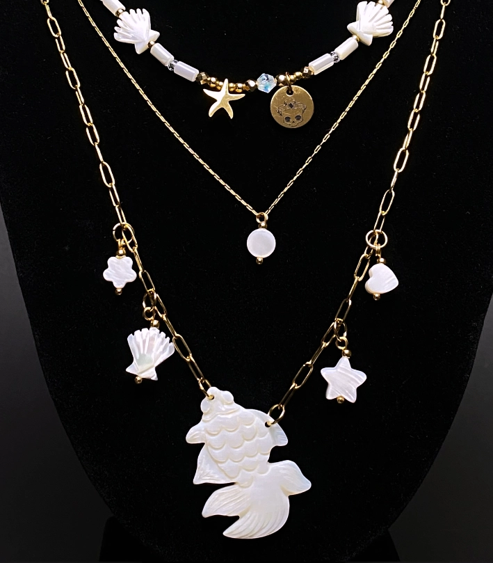 Collar Artesanal Pez Koi - Imagen 2