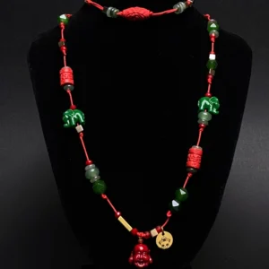 Collar y Pulsersa Artesanal Buda en India