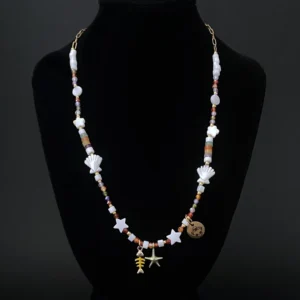 Collar y Pulsera Artesanal Estrella del Mar