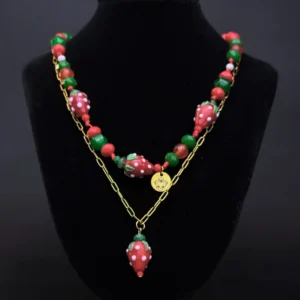 Collar Artesanal Morango